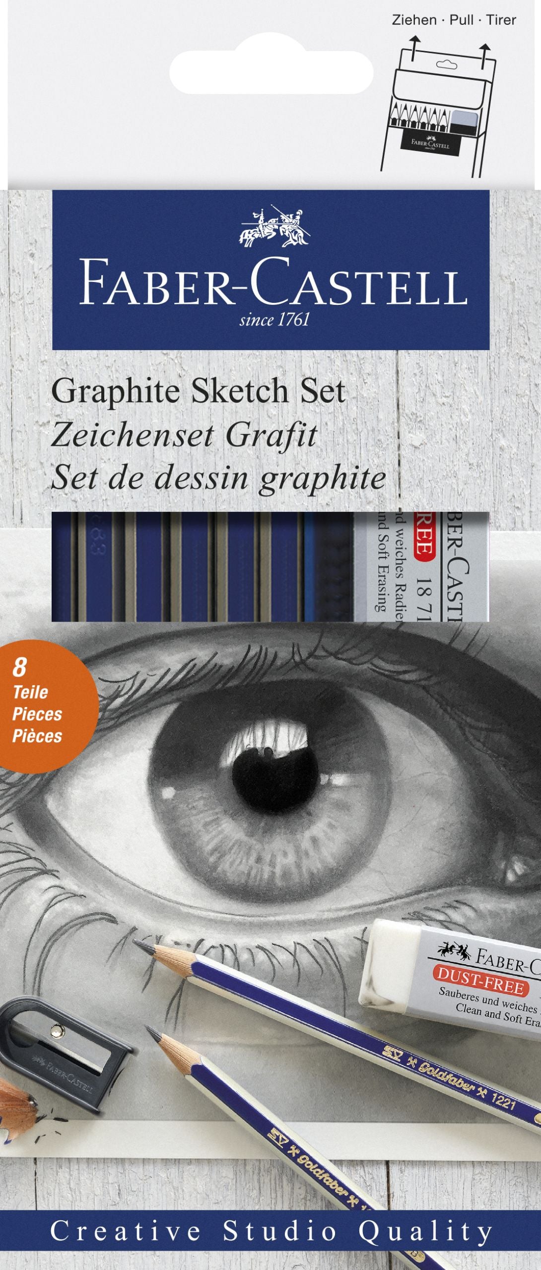 SET 6 CREION GRAFIT DIVERSE TARII GOLDFABER+ RADIERA+ASCUTITOARE SET 6 CREION GRAFIT DIVERSE TARII GOLDFABER+ RADIERA+ASCUTITOARE